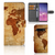 Samsung Galaxy S10 Flip Cover Wereldkaart