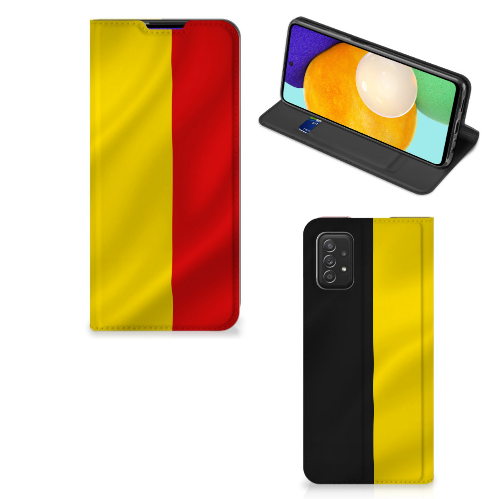 Samsung Galaxy A03s Standcase Belgische Vlag - B2C Telecom
