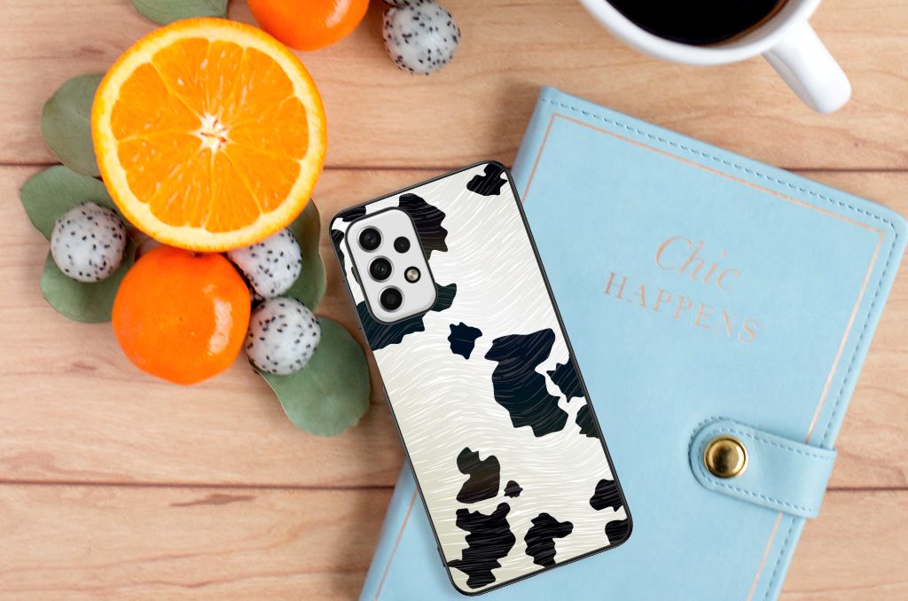 Samsung Galaxy A23 Dierenprint Telefoonhoesje Koeienvlekken B2C Telecom