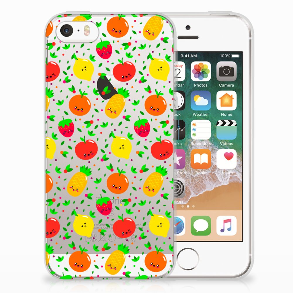 Apple iPhone SE | 5S Siliconen Case Fruits