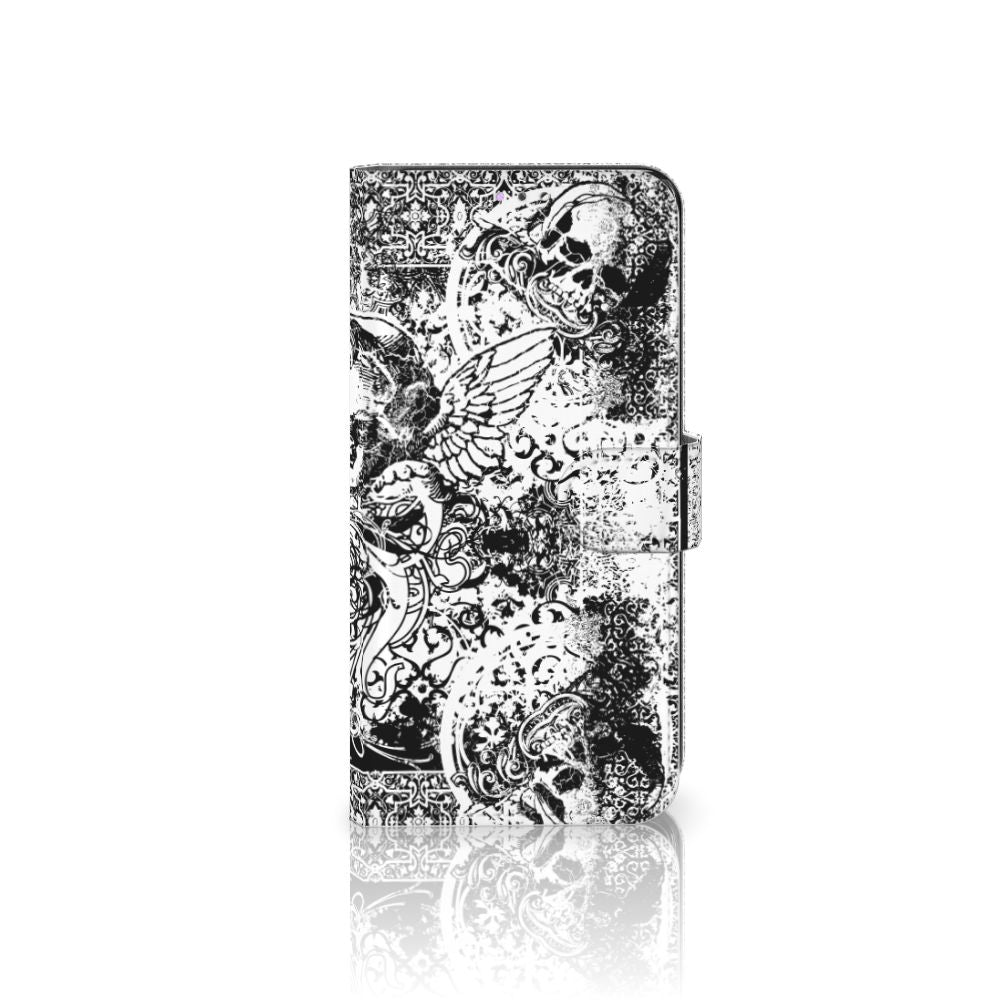 Telefoonhoesje met Naam Samsung Galaxy A32 4G Skulls Angel