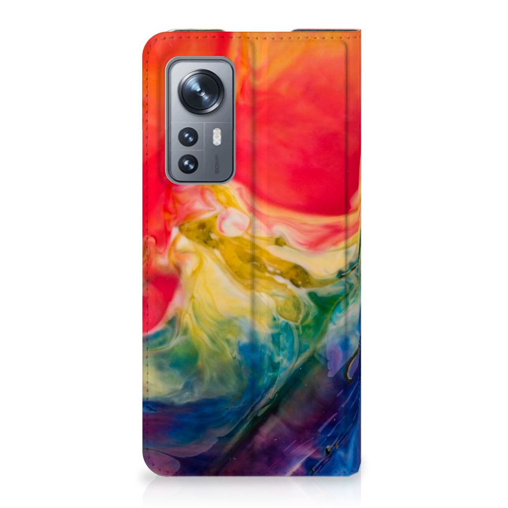 Bookcase Xiaomi 12 | 12X Watercolor Dark - B2C Telecom