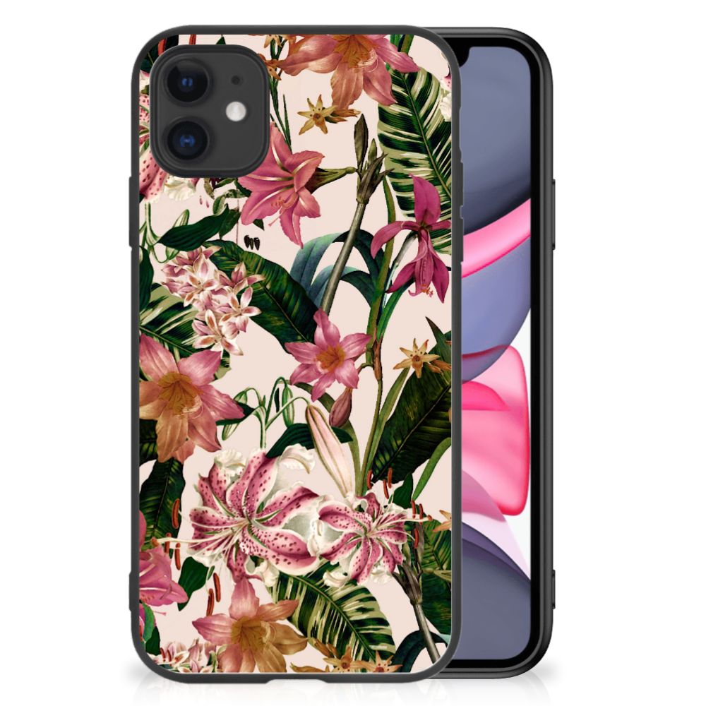 iPhone 11 Bloemen Hoesje Flowers