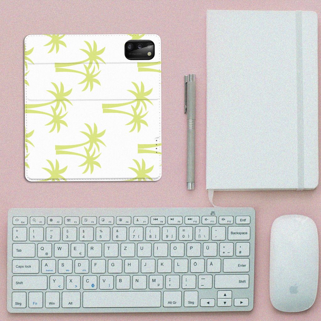 Samsung Galaxy A41 Smart Cover Palmtrees - B2C Telecom