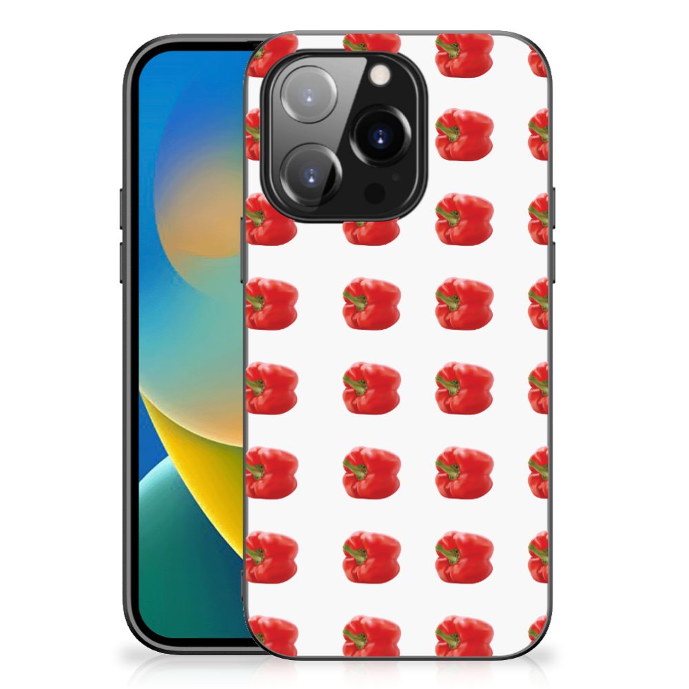iPhone 14 Pro Back Cover Hoesje Paprika Red B2C Telecom