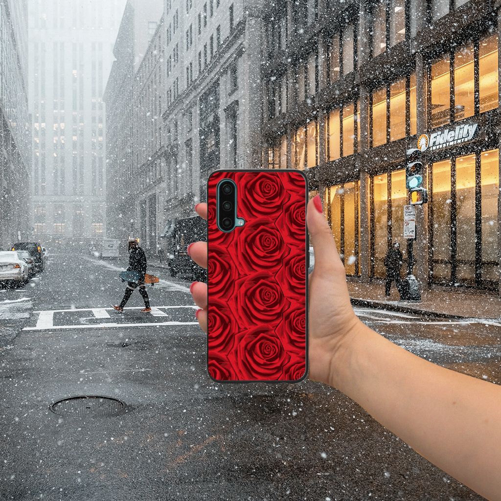 OnePlus Nord CE 5G Bloemen Hoesje Red Roses B2C Telecom