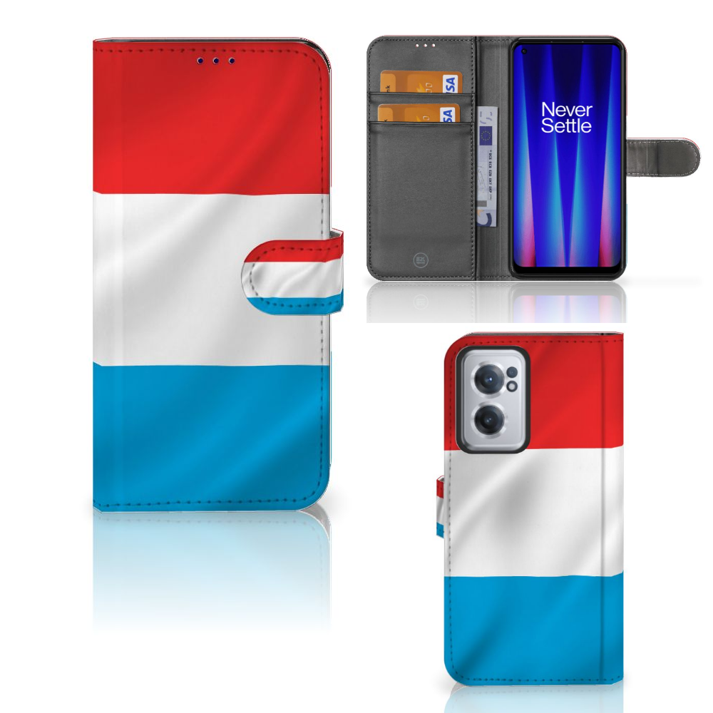 OnePlus Nord CE 2 Bookstyle Case Luxemburg