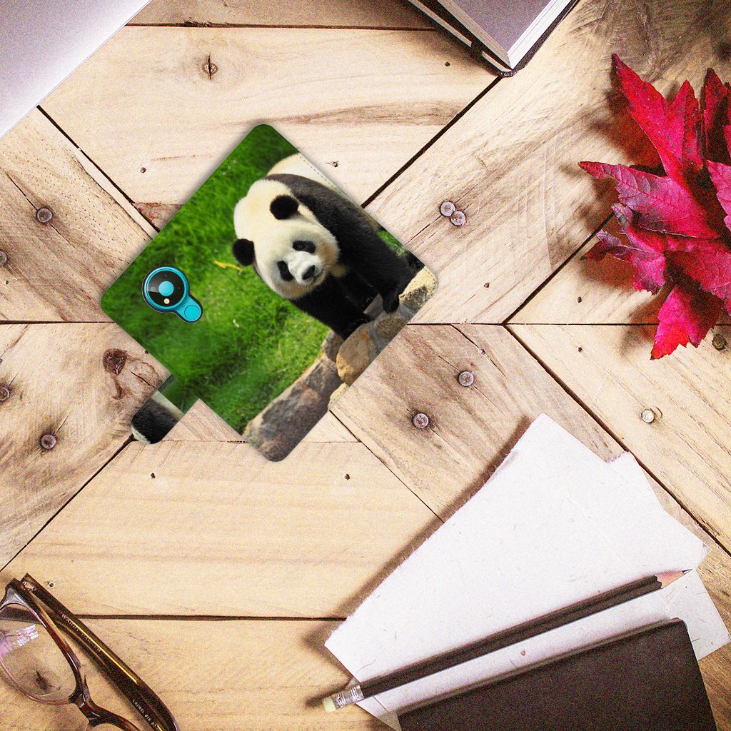Nokia 3.4 Telefoonhoesje met Pasjes Panda