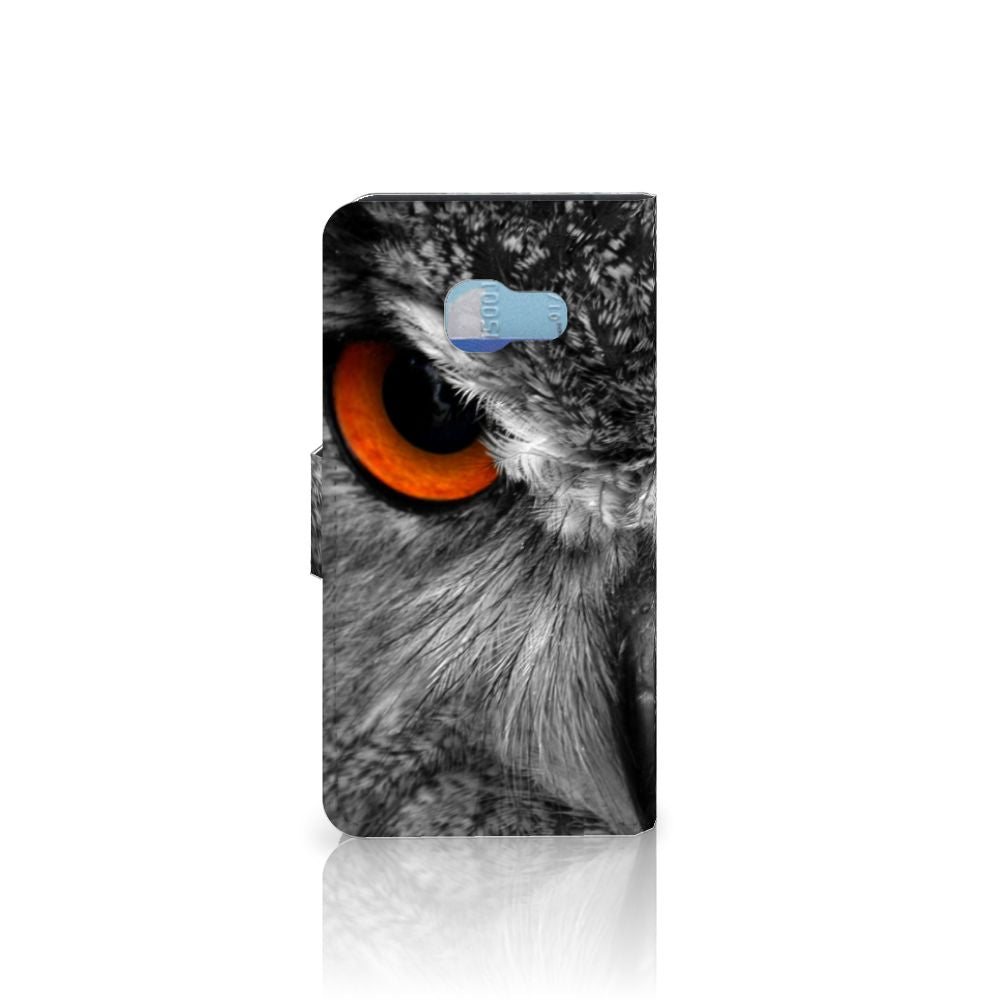 Samsung Galaxy A3 2017 Telefoonhoesje met Pasjes Uil