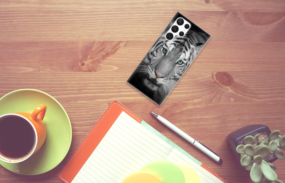 Samsung Galaxy S22 Ultra TPU Hoesje Tijger B2C Telecom