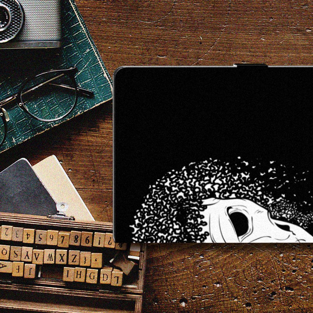 Tablettasje Lenovo Tab P11 | P11 Plus Skull Hair