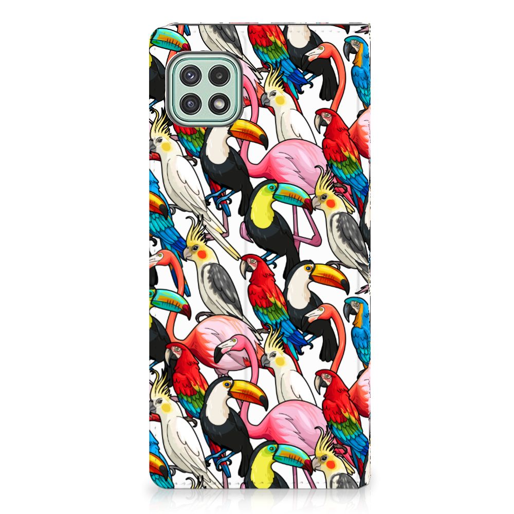 Samsung Galaxy A22 5G Hoesje maken Birds - B2C Telecom