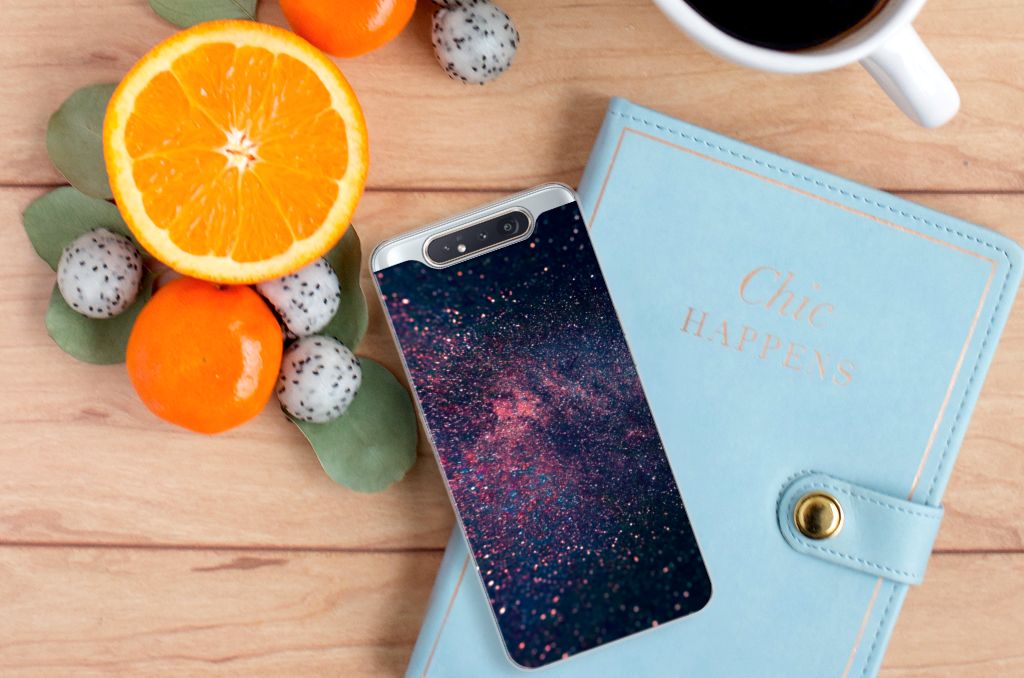 Samsung Galaxy A80 TPU Hoesje Stars