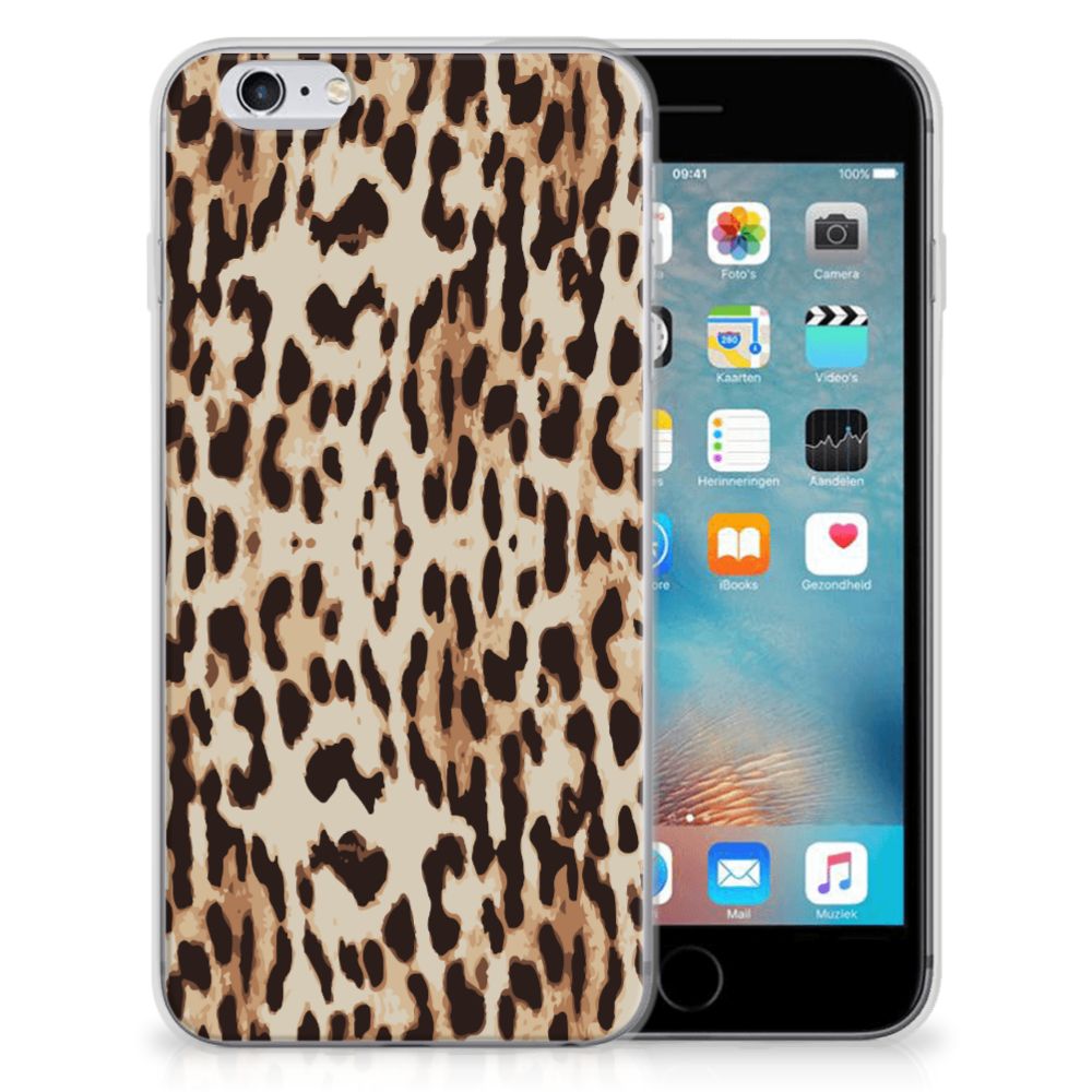 Apple iPhone 6 | 6s TPU Hoesje Leopard