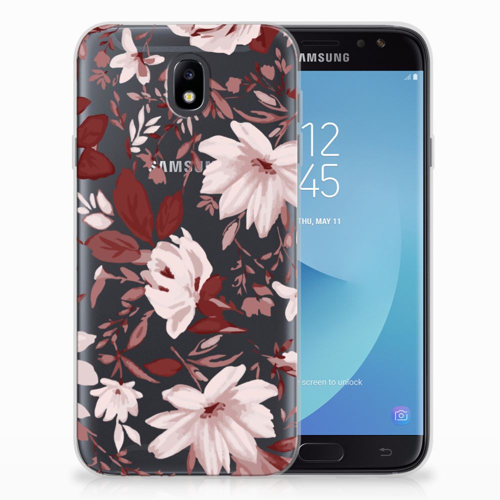 Hoesje maken Samsung Galaxy J7 2017 | J7 Pro Watercolor Flowers