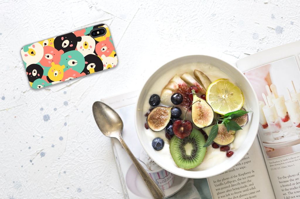 Apple iPhone X | Xs Telefoonhoesje met Naam Bears