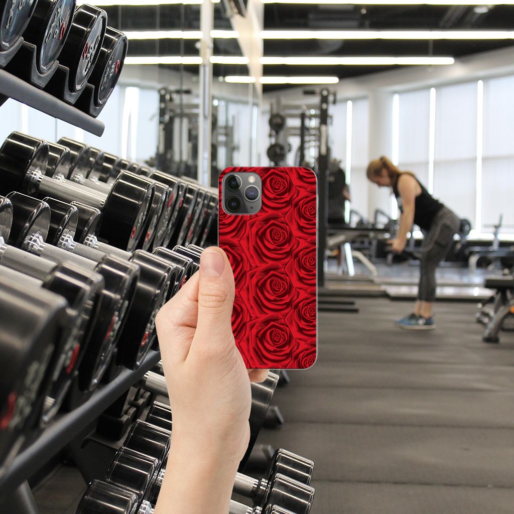 Apple iPhone 11 Pro TPU Case Red Roses