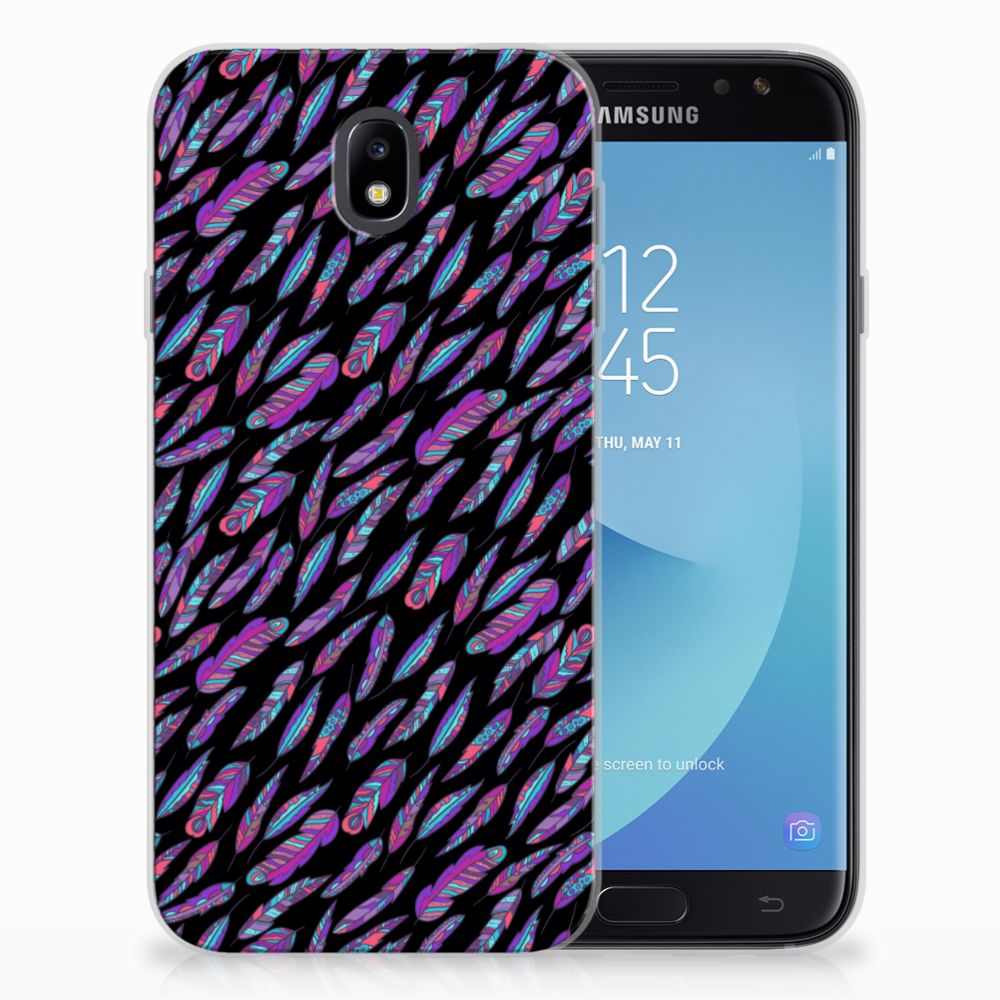 Samsung Galaxy J7 2017 | J7 Pro TPU bumper Feathers Color