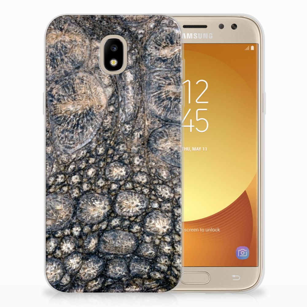 Samsung Galaxy J5 2017 TPU Hoesje Krokodillenprint