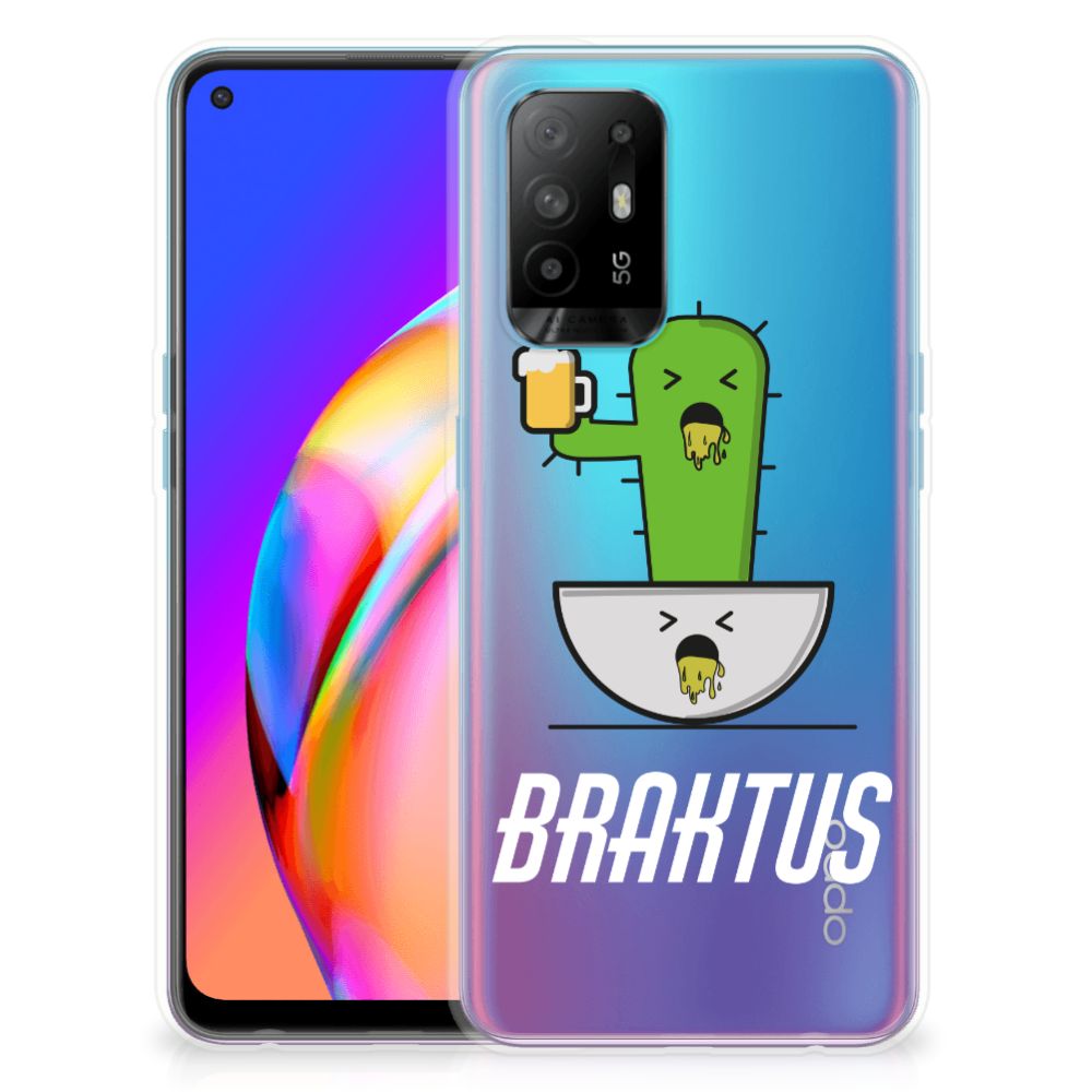 OPPO A94 5G | Reno5 Z Telefoonhoesje met Naam Braktus