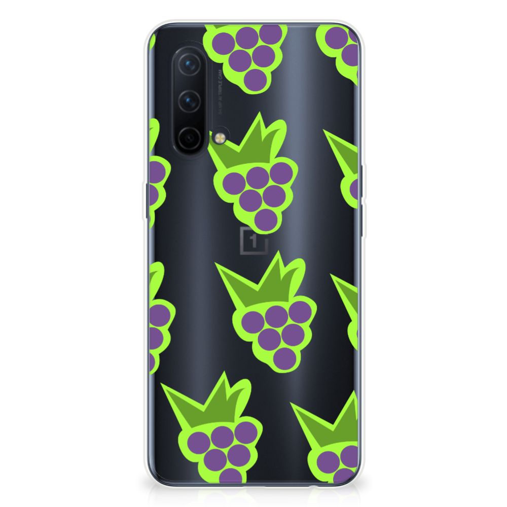 OnePlus Nord CE 5G Siliconen Case Druiven B2C Telecom