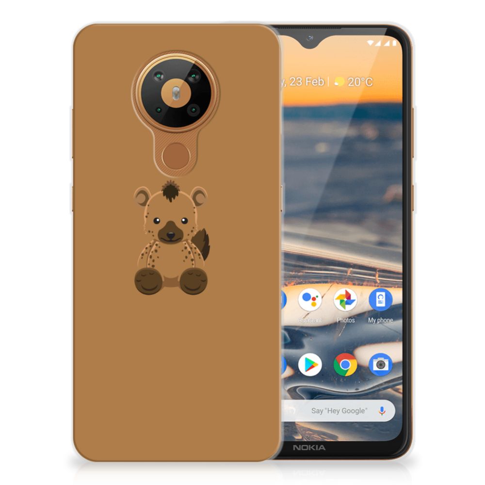 Nokia 5.3 Telefoonhoesje met Naam Baby Hyena B2C Telecom