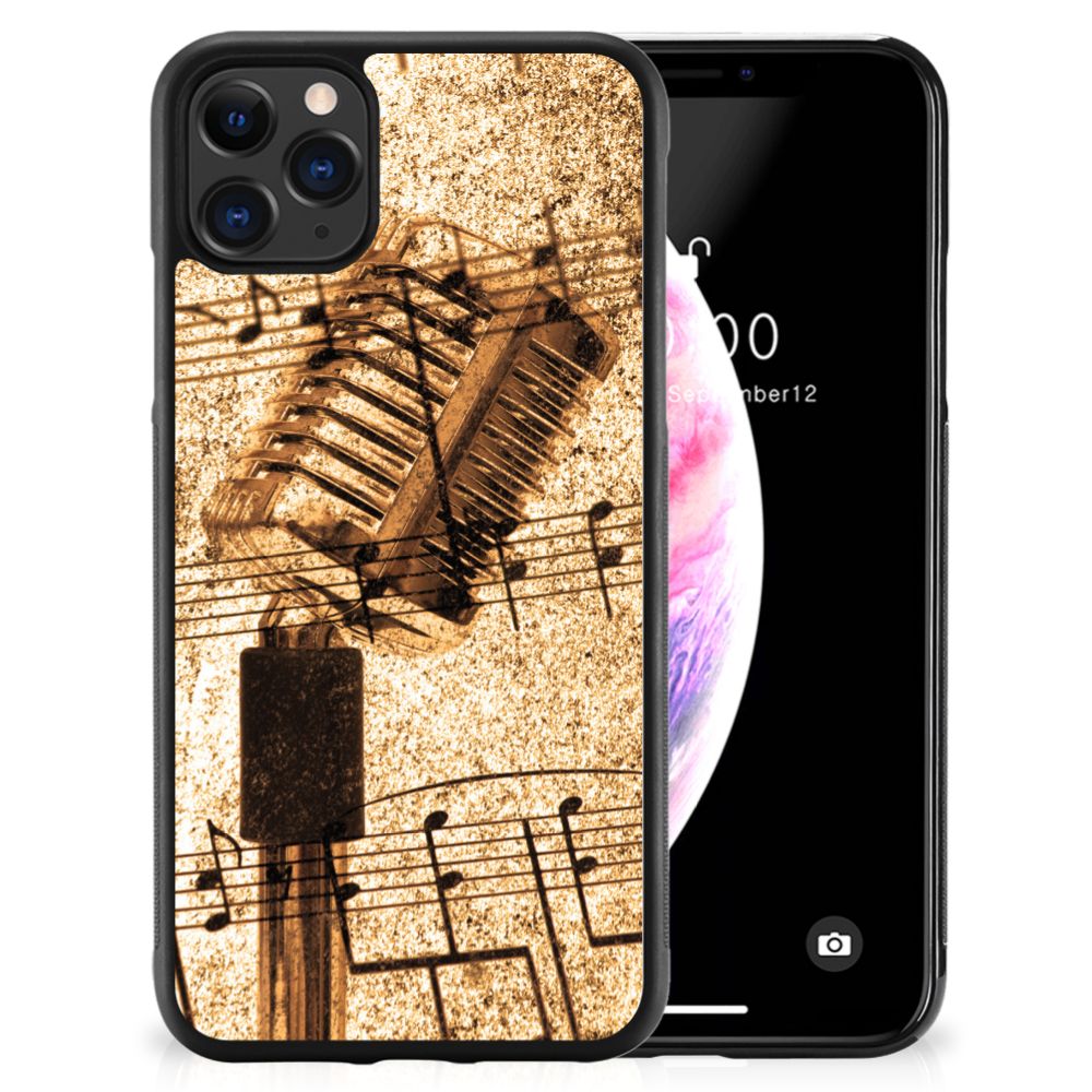 Apple iPhone 11 Pro Max Grip Case Bladmuziek B2C Telecom
