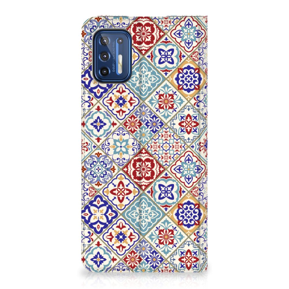 Motorola Moto G9 Plus Standcase Tiles Color - B2C Telecom