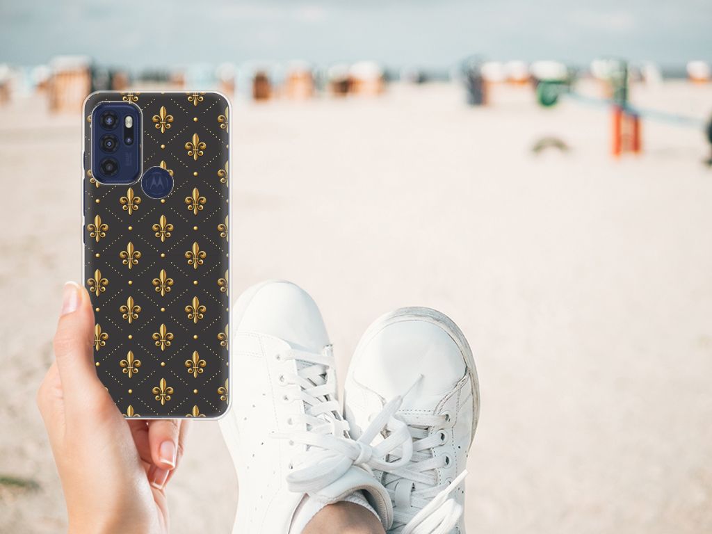 Motorola Moto G60s TPU bumper Franse Lelie B2C Telecom