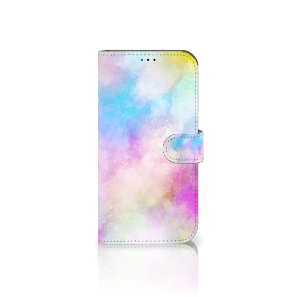 Hoesje iPhone 14 Pro Max Watercolor Light in pastelkleuren met unieke watercolor design