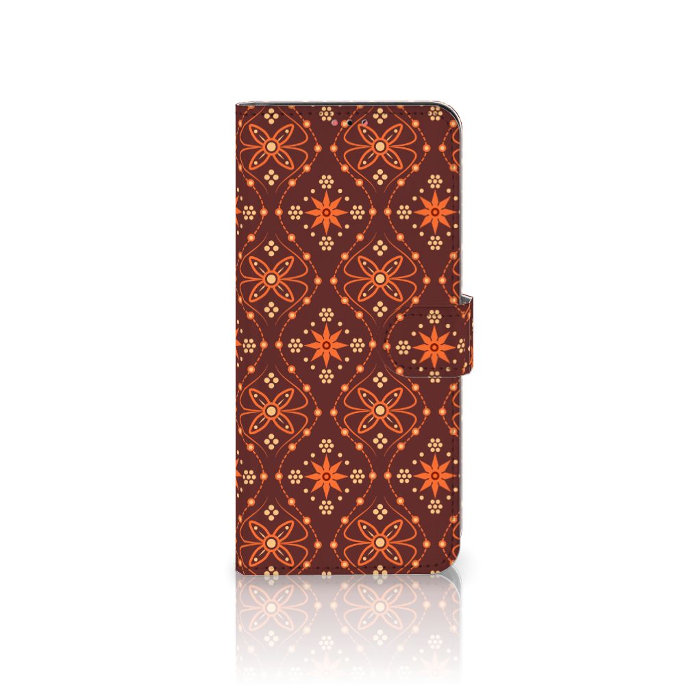 Samsung Galaxy A13 (4G) Telefoon Hoesje Batik Brown