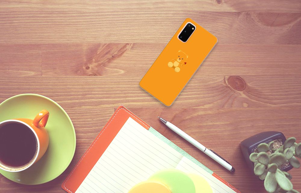 Samsung Galaxy S20 Telefoonhoesje met Naam Baby Beer B2C Telecom