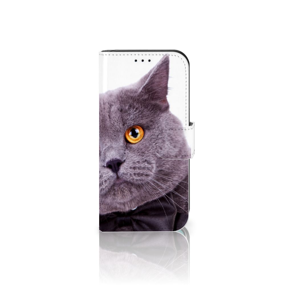 Apple iPhone 11 Pro Telefoonhoesje met Pasjes Kat