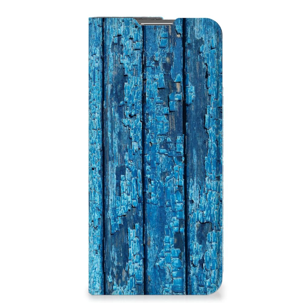 OPPO Find X5 Pro Book Wallet Case Wood Blue - B2C Telecom