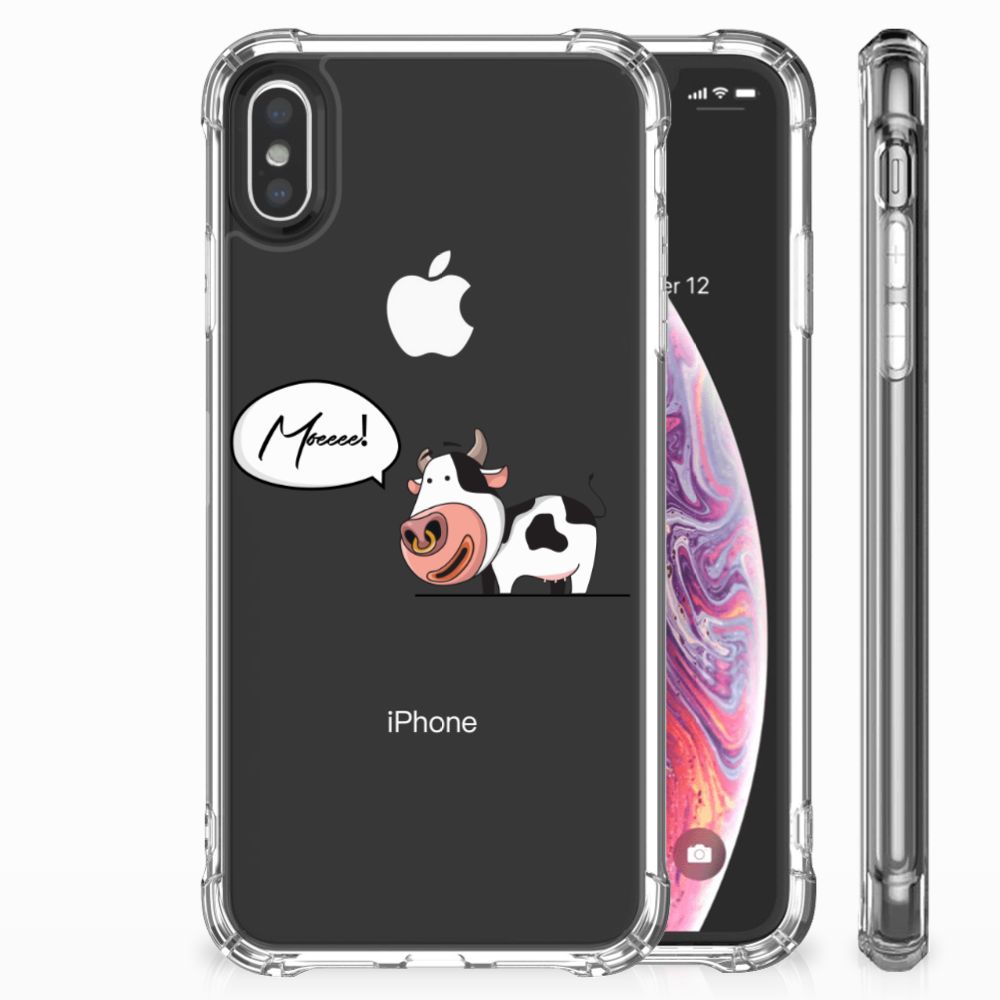 Apple iPhone X | Xs Stevig Bumper Hoesje Cow