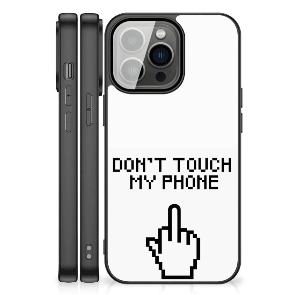 iPhone 13 Pro Max Telefoon Hoesje Finger Don't Touch My Phone B2C Telecom