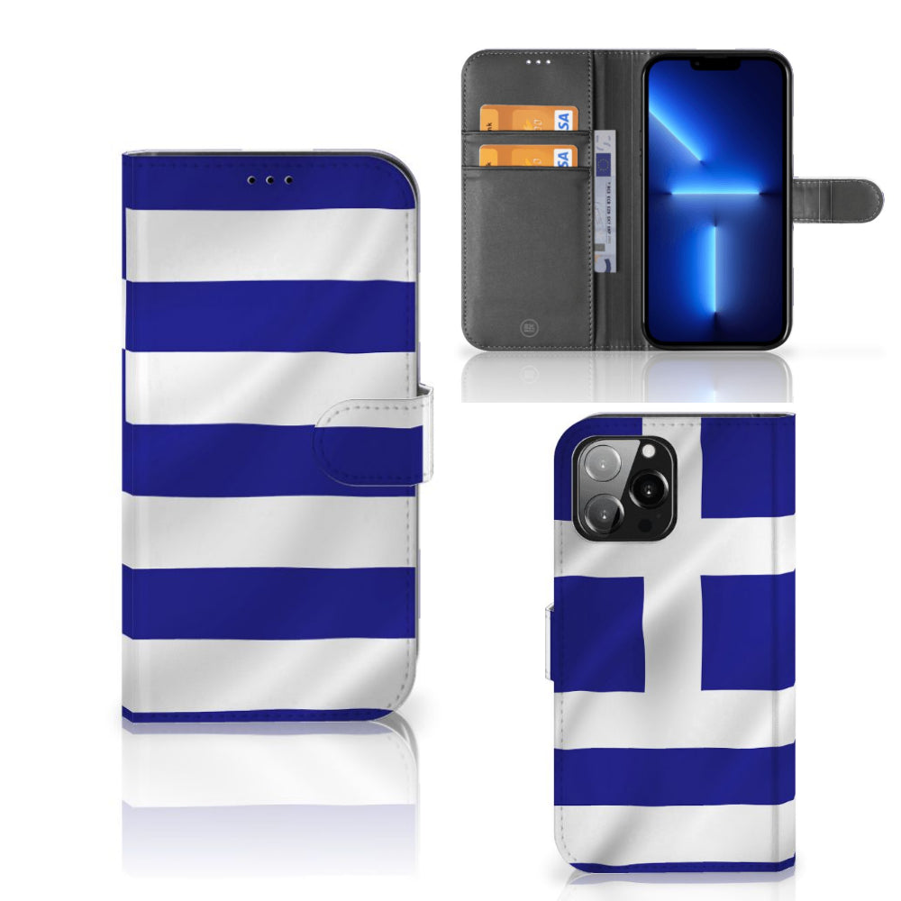 iPhone 13 Pro Max Bookstyle Case Griekenland