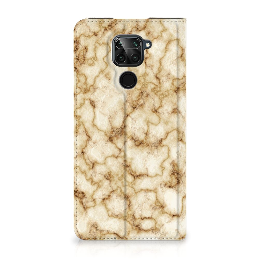 Xiaomi Redmi Note 9 Standcase Marmer Goud - B2C Telecom