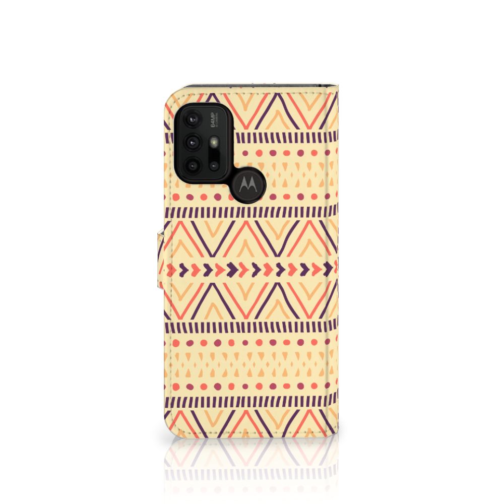 Motorola Moto G10 | G20 | G30 Telefoon Hoesje Aztec Yellow