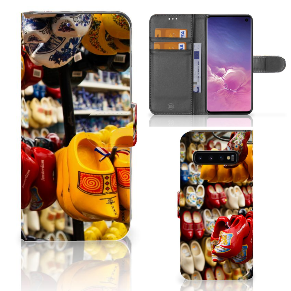 Samsung Galaxy S10 Flip Cover Klompen