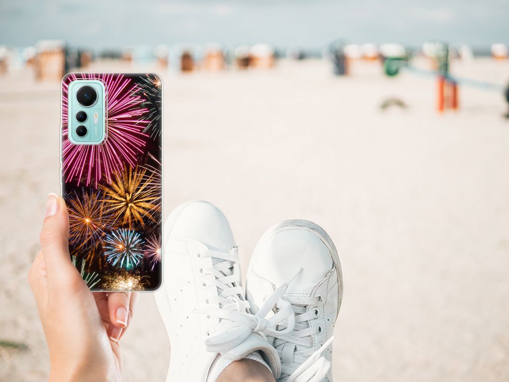 Xiaomi 12 Lite Silicone Back Cover Vuurwerk B2C Telecom
