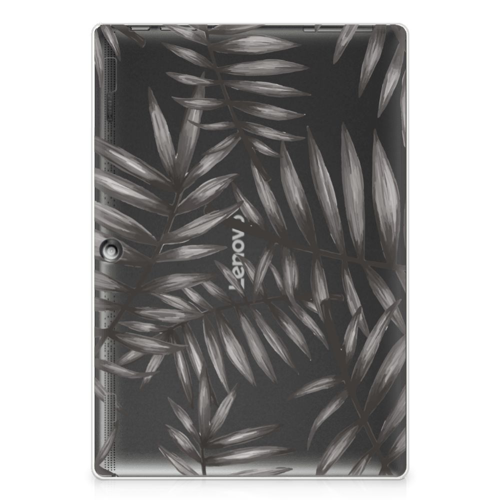 Lenovo Tab 10 | Tab 2 A10-30 Siliconen Hoesje Leaves Grey - B2C Telecom