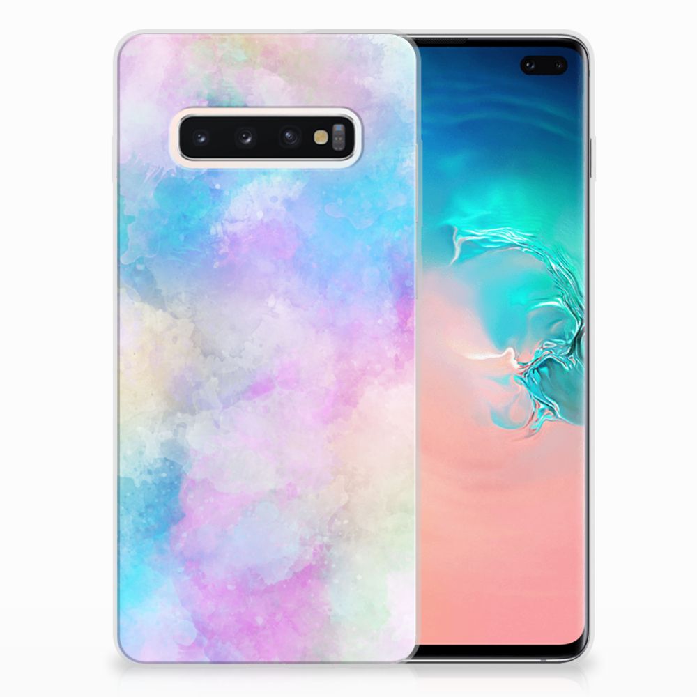 Hoesje maken Samsung Galaxy S10 Plus Watercolor Light