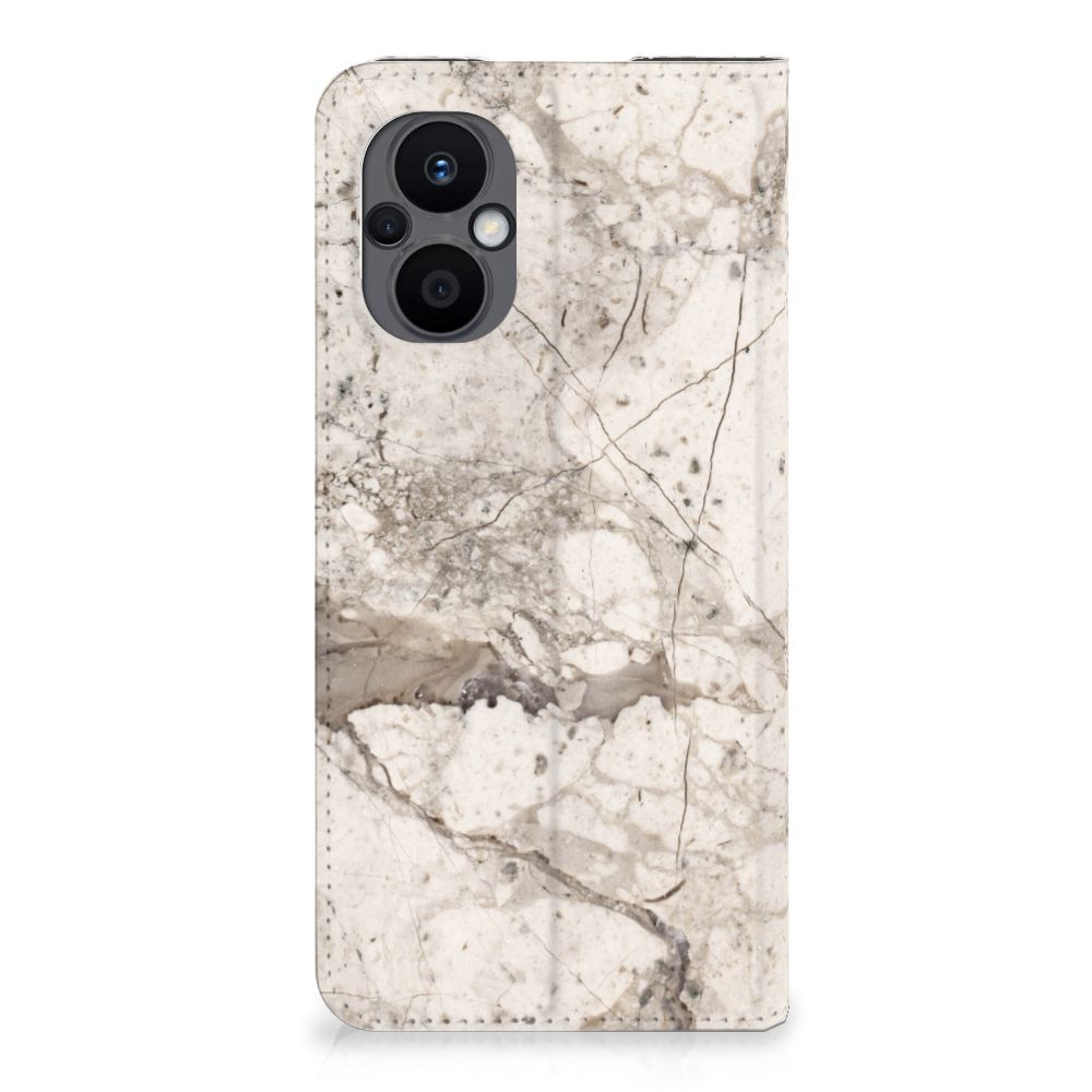 OPPO Reno8 Lite Standcase Marmer Beige - B2C Telecom