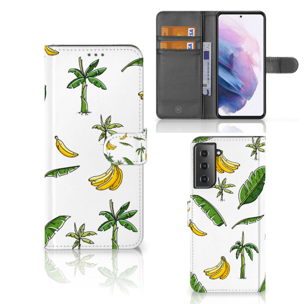 Samsung Galaxy S21 Plus Hoesje Banana Tree