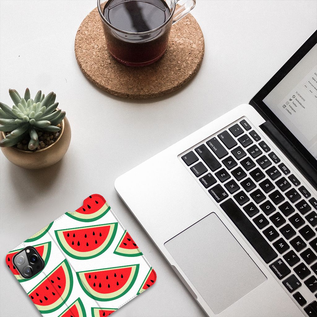 iPhone 14 Pro Flip Style Cover Watermelons