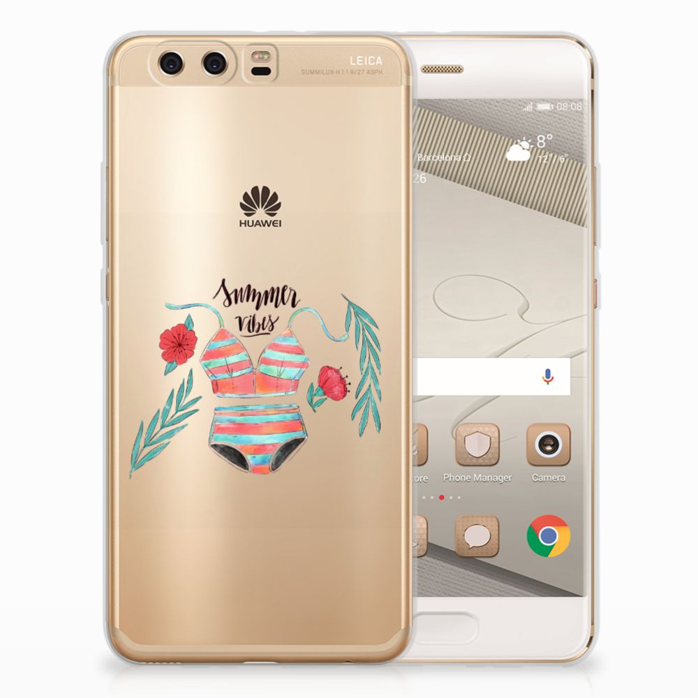 Huawei P10 Plus Telefoonhoesje met Naam Boho Summer