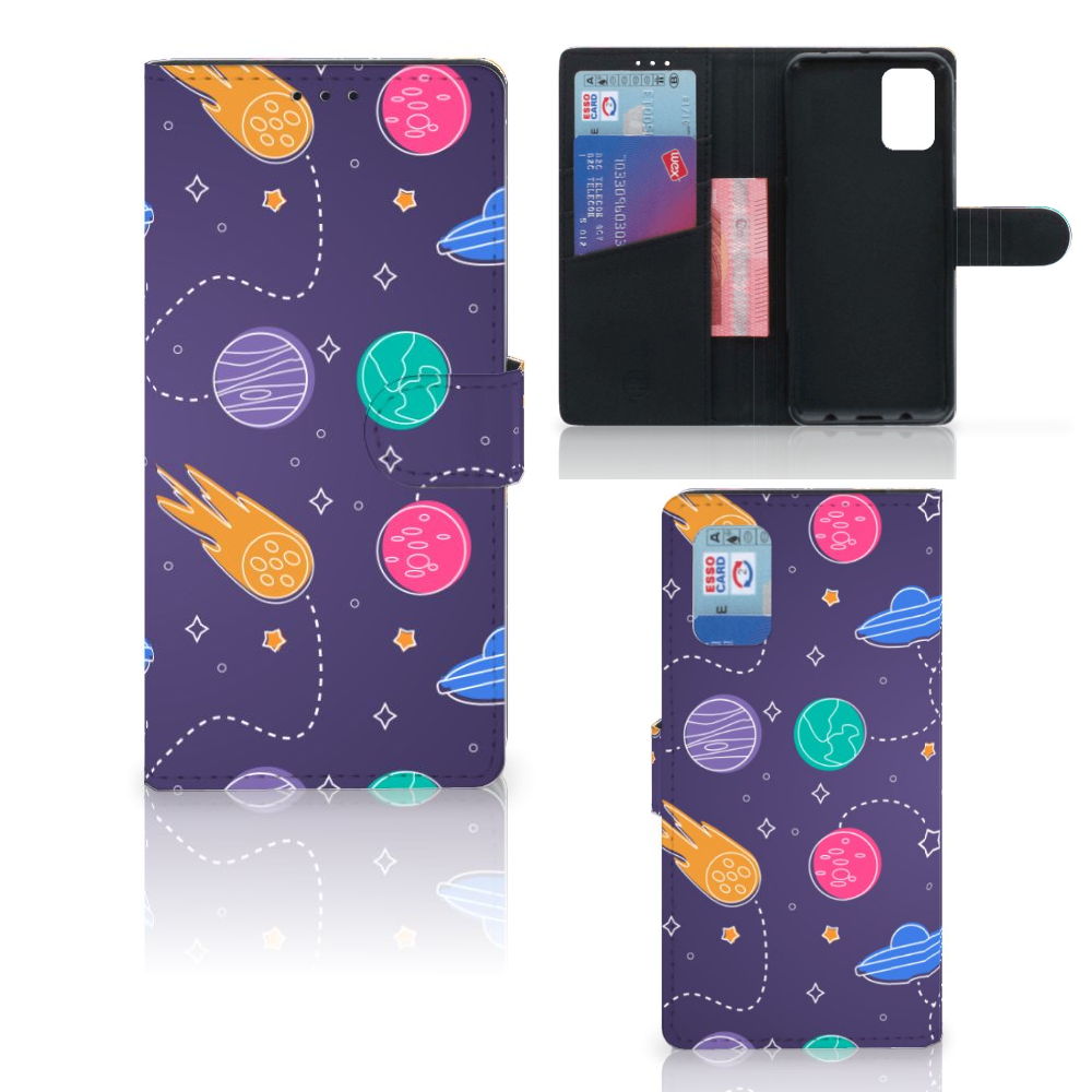 Samsung Galaxy A02s | M02s Wallet Case met Pasjes Space