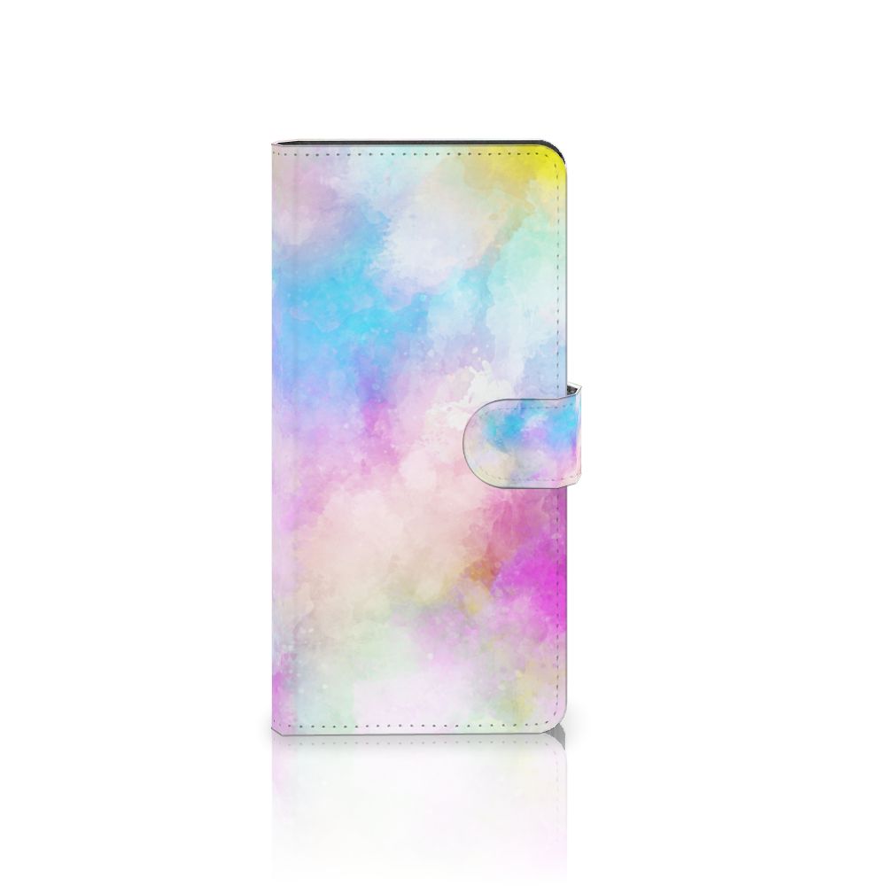 Hoesje Samsung Galaxy S24 Ultra Watercolor Light met pastelkleuren en unieke watercolor design.
