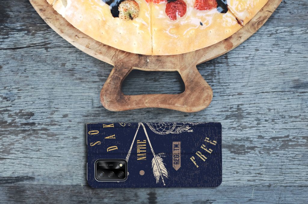 OPPO A74 4G Book Cover South Dakota - B2C Telecom